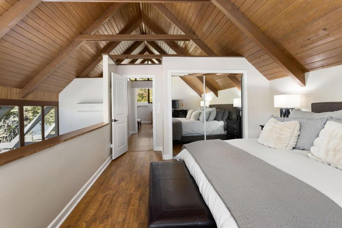 Snowflower Cabin Modern Luxe, 2 Level, 1500 Sqft, Ac, View, Dogs, Walk To Village เลคแอร์โรว์เฮด ภายนอก รูปภาพ